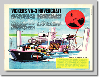 January 1963 - The Vickers VA-3 Hovercraft  (BUA)